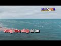 Karaoke Biển Tình Tone Nữ Nhạc Sống | Nguyễn Linh