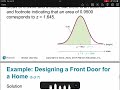 6-2 Real Applications of Normal Distributions