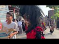 DIKEJAR BARONGAN !! Arak Arakan Barongan Galak Live Tegal Dowo Gunem Seni Barong Ronggoditho