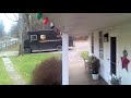 UPS Driver gets jiggy with Christmas tip.