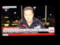 CNN reporter hit with rock in Ferguson.