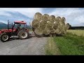 Zetor 7340 výjazd so senom