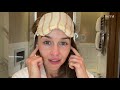 Emilia Clarke's Nighttime Skincare Routine | Go To Bed With Me | Harper's BAZAAR