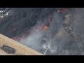 Massive LA County junkyard fire