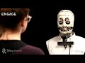 Realistic and Interactive Robot Gaze