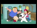 Family Guy titles backwards, slowed down, flipped then double speed moving in and out.
