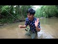 Fishing & Exploring my BACKYARD CREEK!!! (FULL of Surprises...)