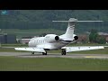 Gulfstream G600 N600FR Landing in Bern with breathtaking Swiss Alps Backdrop!