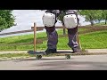 Skateboard Kickflip und Heelflip - Slow Motion