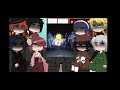 Bsd react to Dazai as Naruto 1/2 Реакция на Дазая как Наруто