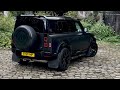 URBAN LAND ROVER DEFENDER gets a SATIN BLACK WRAP!