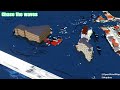 【Clear Water Beach Florida】Tsunami earthquake simulation from the Gulf of Mexico｜Pier 60