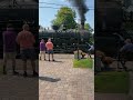 Essex, CT steam locomotive pulling away