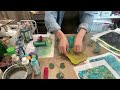 Gelli Plate Techniques Using Repurposed Items and Leaves