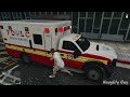 GTA 5 - Stealing Liberty City Fire Department Vehicles With Michael! | (GTA V Real Life Cars #82)