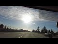 Driving from Walnut Creek to Oakland - 4k