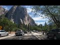 Driving Through The Yosemite Valley