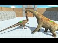 Carnivore Dinosaurs vs Herbivore Dinosaurs - Animal Revolt Battle Simulator