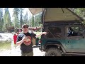 Offroad Camping In My Jeep Wrangler Tj + 1.5 Year Review Of Inspired Overlands 87lb Roof Top Tent