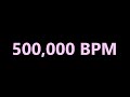 1 Trillion BPM (beats per minute) Experiment