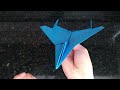 EASY F-15 Paper Airplane! How to make an Amazing Paper Jet