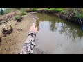 Spin Fishing For Big Wild Brown Trout On Opening Day Of PA Turkey Season #mepps #trout #fishing