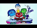 Inside Out 2 Coloring Pages / How to Color All the main Characters / NCS Music