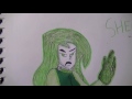 Collab  w/ Valtora Unicorn!- Theme: Colors- Shego Drawing