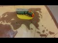 Making a birthday cake looking like an old world map #cake #cakedecorating #cakedesign #cakeideas