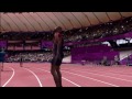 LONDON 2012 OLYMPICS 110M HURDLES IN GAME WORLD RECORD XBOX360