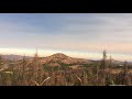 Solar eclipse 2017 panorama view of horizon before during and after totality