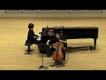 S. Prokofiev Cello  sonata in C major, Op. 119, 1 mov