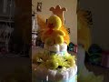 Little DUCKY Easter diaper cake