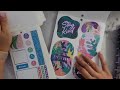 UNBOXING Happy Planner Disney Little Mermaid Find Your Voice Be Happy Box! HP Ariel STICKERS! + MORE