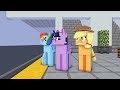 Train Eater vs. MLP G4 in Minecraft Animation!