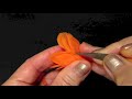 Carrot Champa Flower - Beginners Lesson 27 By Mutita Art Of Thai Fruit And Vegetable Carving