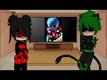 Past MSB(ᴀᴜ) react to Original au | Marinette/Ladybug | Part 1.2