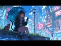 Relaxing Music Relieves Stress with Rain Sounds, Peaceful Piano Music, City in Rain