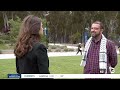 UCSD Palestine groups protest during Peace in Israel week