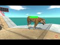Challenge Of Running Through Crocodile Territory - Animal Revolt Battle Simulator