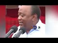 Uhuru Kenyatta's message to Ruto and Gen Z