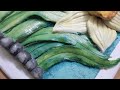 Wallputty craft ideas/Flower diy ideas/claycrafts/Putty work/3d painting