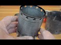 A New Design of Alcohol Backpacker Stove boils water faster than a Trangia