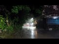 Cold !! the rain comes in the quiet night | rain makes you fall asleep quickly