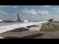 Flood in Thailand, landing Bangkok Suvarnabuhmi, Thai Airways Boeing 747