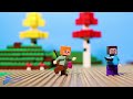 I Found A Super Tiny World Under My Bed LEGO Minecraft - Lego Minecraft Animation | BRICKMINE