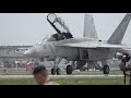 スーパーホーネットがアクロバット飛行‼ アメリカ海軍F/A-18Fデモフライト 岩国フレンドシップデー2019