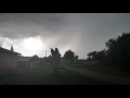 Thunderstorm Moving Into Cyril Oklahoma Pt. 1
