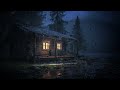 HEAVY RAIN and THUNDER on Tin Roof to Sleep Fast | Night Thunderstorm for Insomnia, Study, ASMR