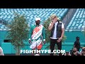 FLOYD MAYWEATHER & LOGAN PAUL TRADE HEATED INSULTS; GET PERSONAL AS TEMPERS FLARE